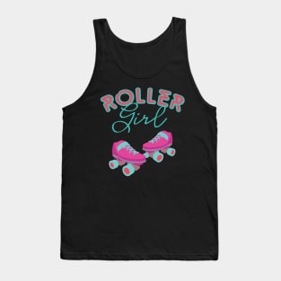 Roller Girl Skating Tank Top